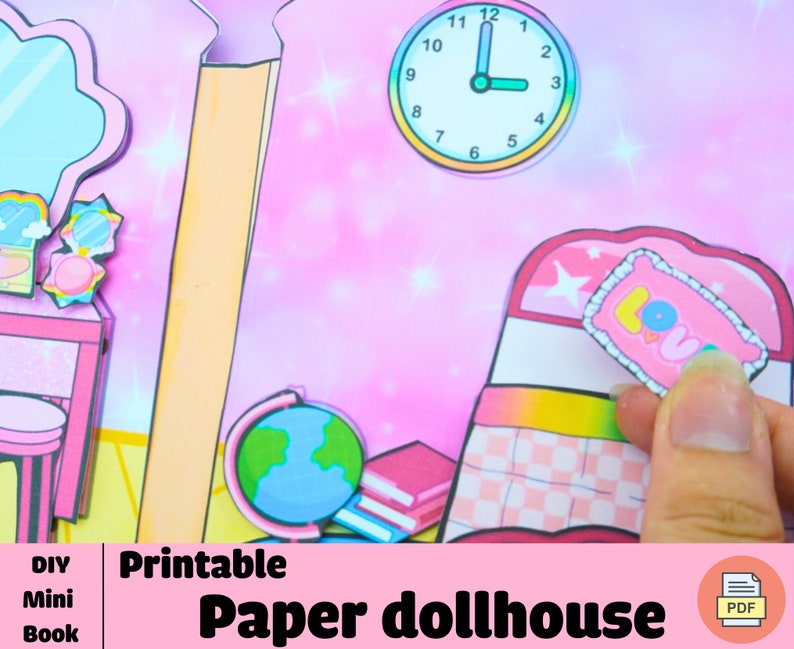 Printable Paper Doll Toca House Pretty Paper Toca Boca Doll - Etsy Israel