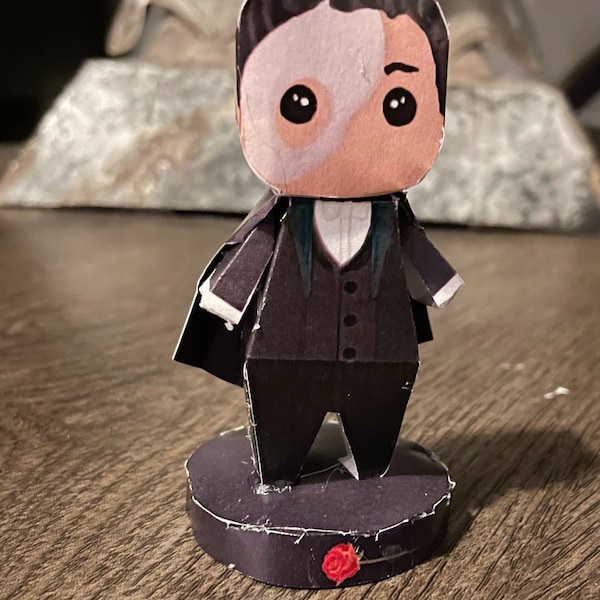 3D Printable Broadway Paper Doll - Phantom of the Opera