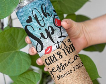 Girls trip tumbler,Cute cruise trip tumbler,matching tumbler girls trip,Girls tumbler vacation,Vacation gift, travel tumbler gift,gifts her