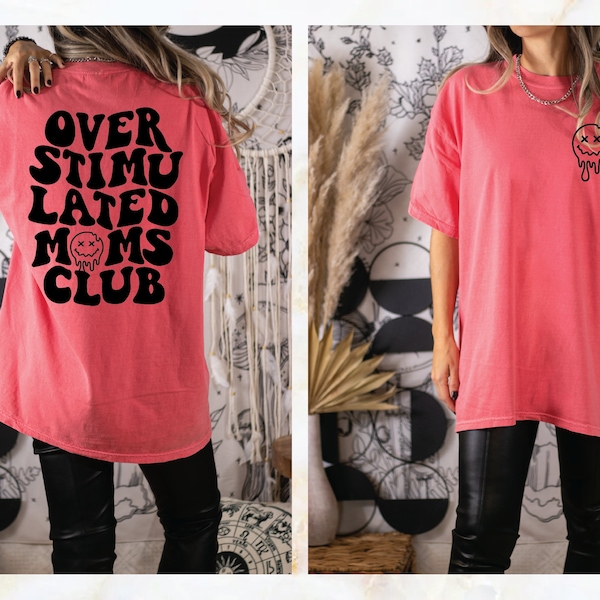 Stimulated Moms Club Graphic Fleece Sweatshirts main image 0