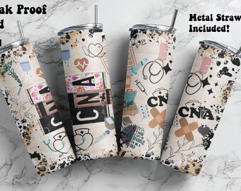 CNA tumbler- CNA- gifts for Nurse- nurse tumbler- medical field tumbler-cute tumbler- cute gifts- gifts for coworker- Nursing assistant gift