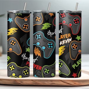 Gamer Gifts, Gaming Gifts for Men, My Gamer Gifts Box- (Gamer  Tumbler+Pillow Cover+ Socks+Stainless Sign) for Men, Him, Teen Boys,  Boyfriends, Father, Gamers, Video Game Lover, Game Lover, G002: Tumblers