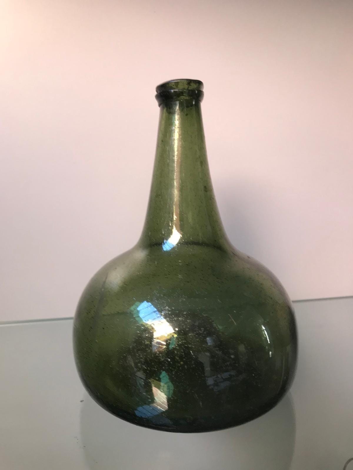 18th Century Onion Bottle - Etsy