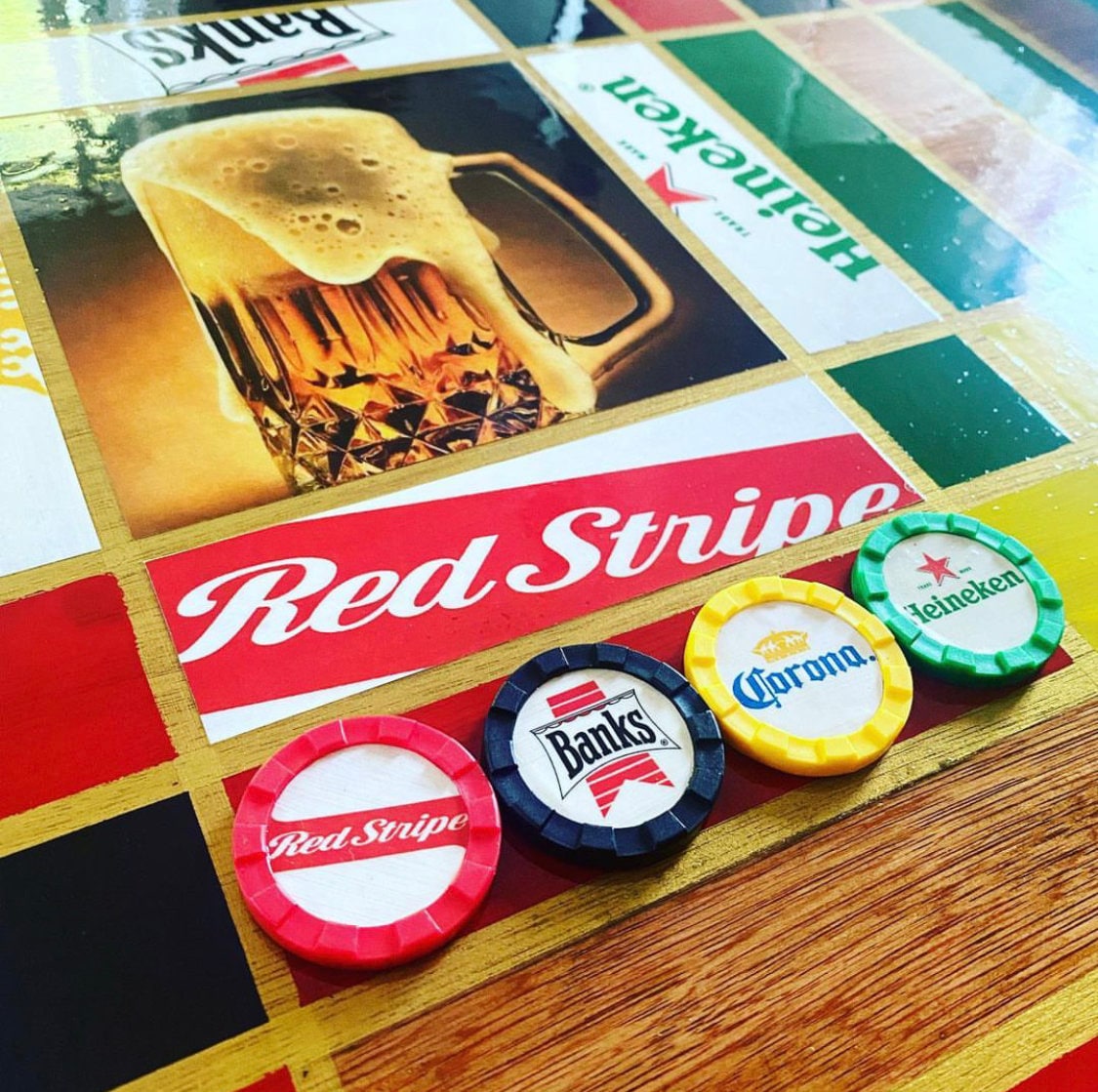 Custom Ludi Ludo Board We Are the Best Etsy