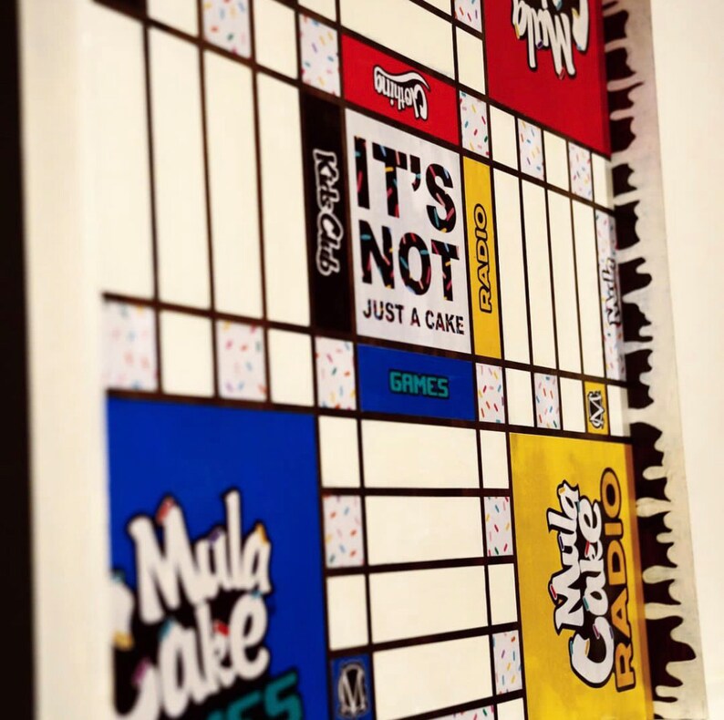 Custom Ludi Ludo Board We Are the Best Etsy