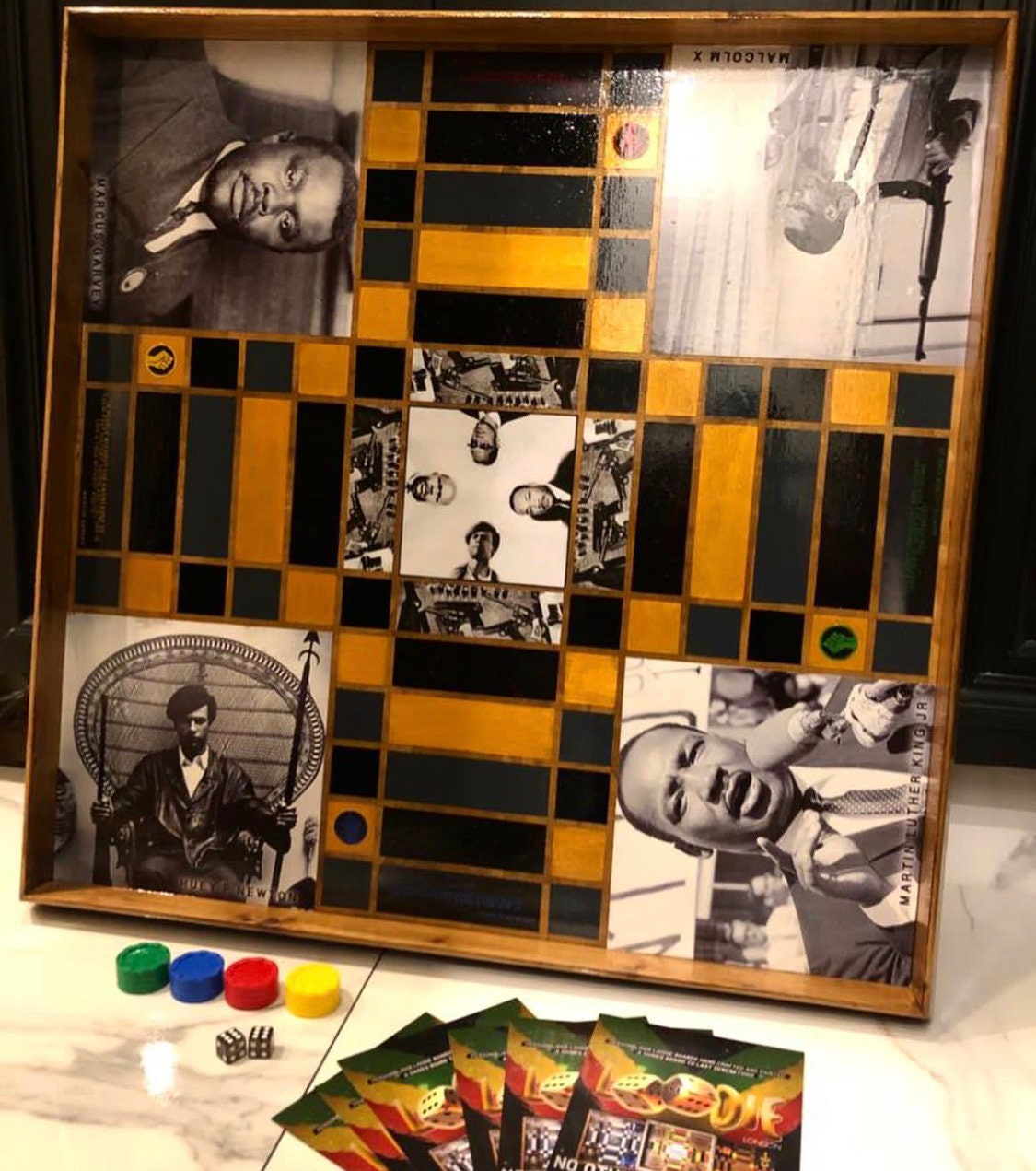 Custom Ludi Ludo Board We Are the Best Etsy