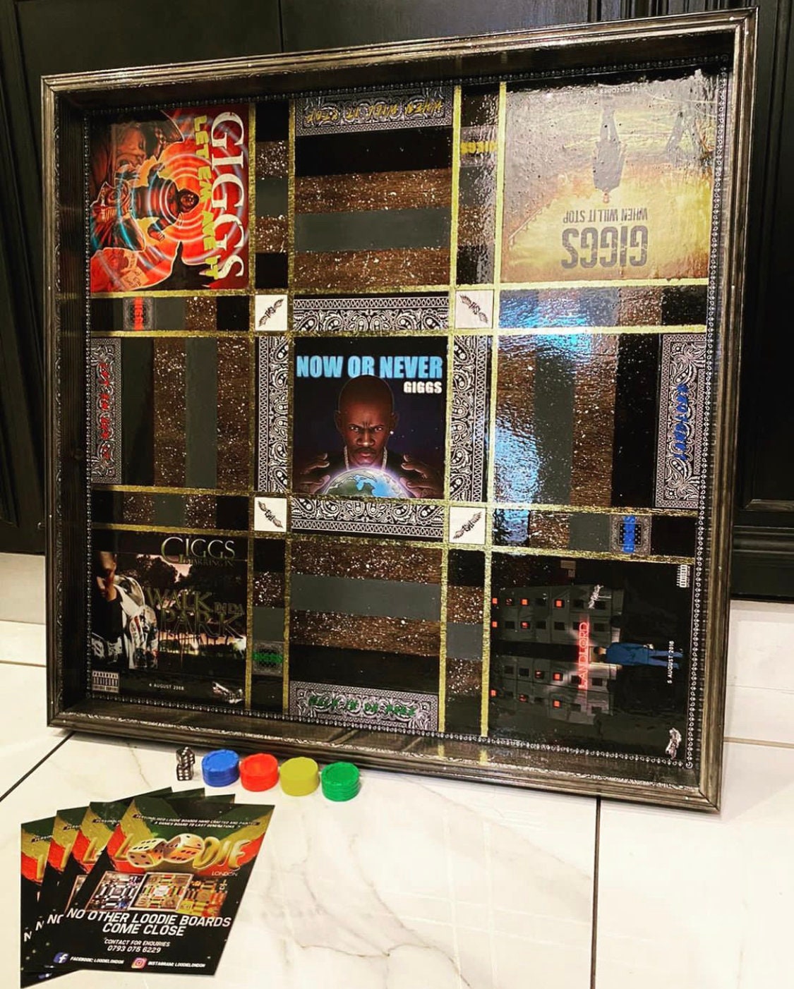 Custom Ludi Ludo Board We Are the Best Etsy