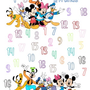 Risparmia con Topolino e i suoi amici con la busta Sfida risparmio - DIGITALE / Tracker risparmio / Buste contanti / Sfida risparmio