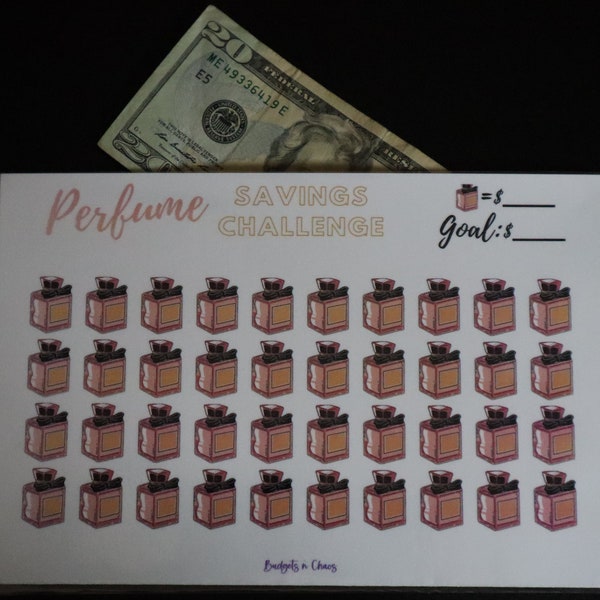 Perfume Tracker Etsy