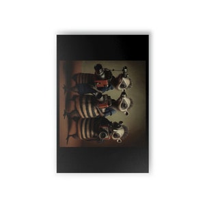 caméra blaireaux pantalon rayé cartes postales (10pcs)