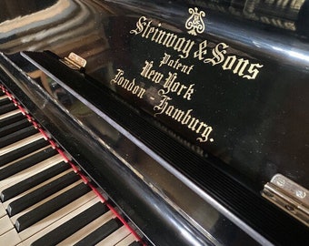 1887 - Steinway & Sons 'Upright Grandpiano' - RESTORED