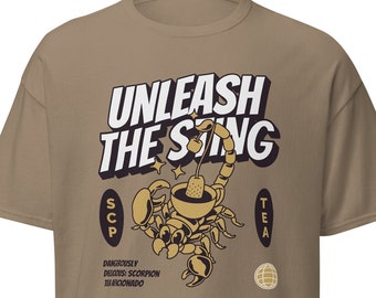 Laat het Sting Scorpion Tea-t-shirt los