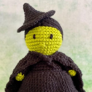 Elphaba Crochet Doll