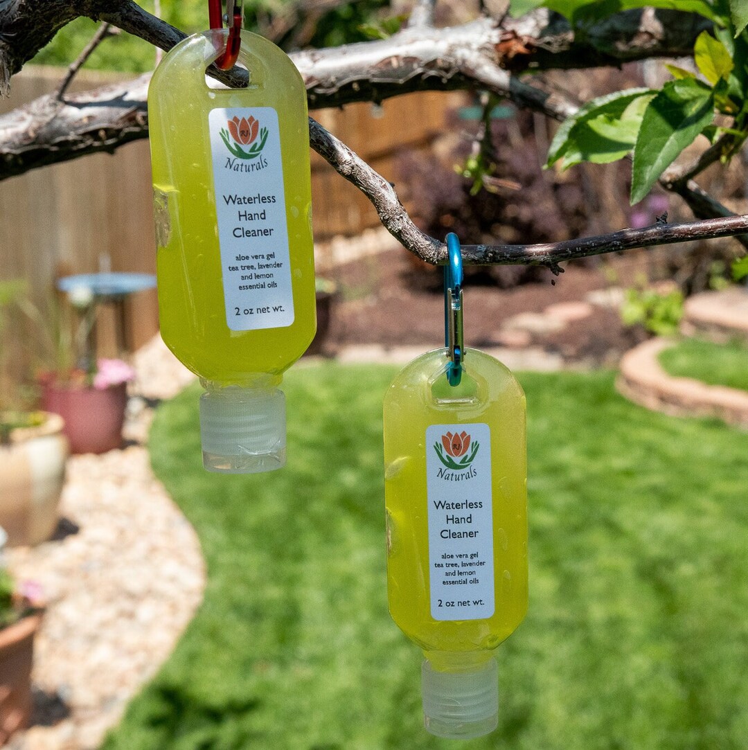 Rjs Naturals Waterless Hand Cleaner Etsy
