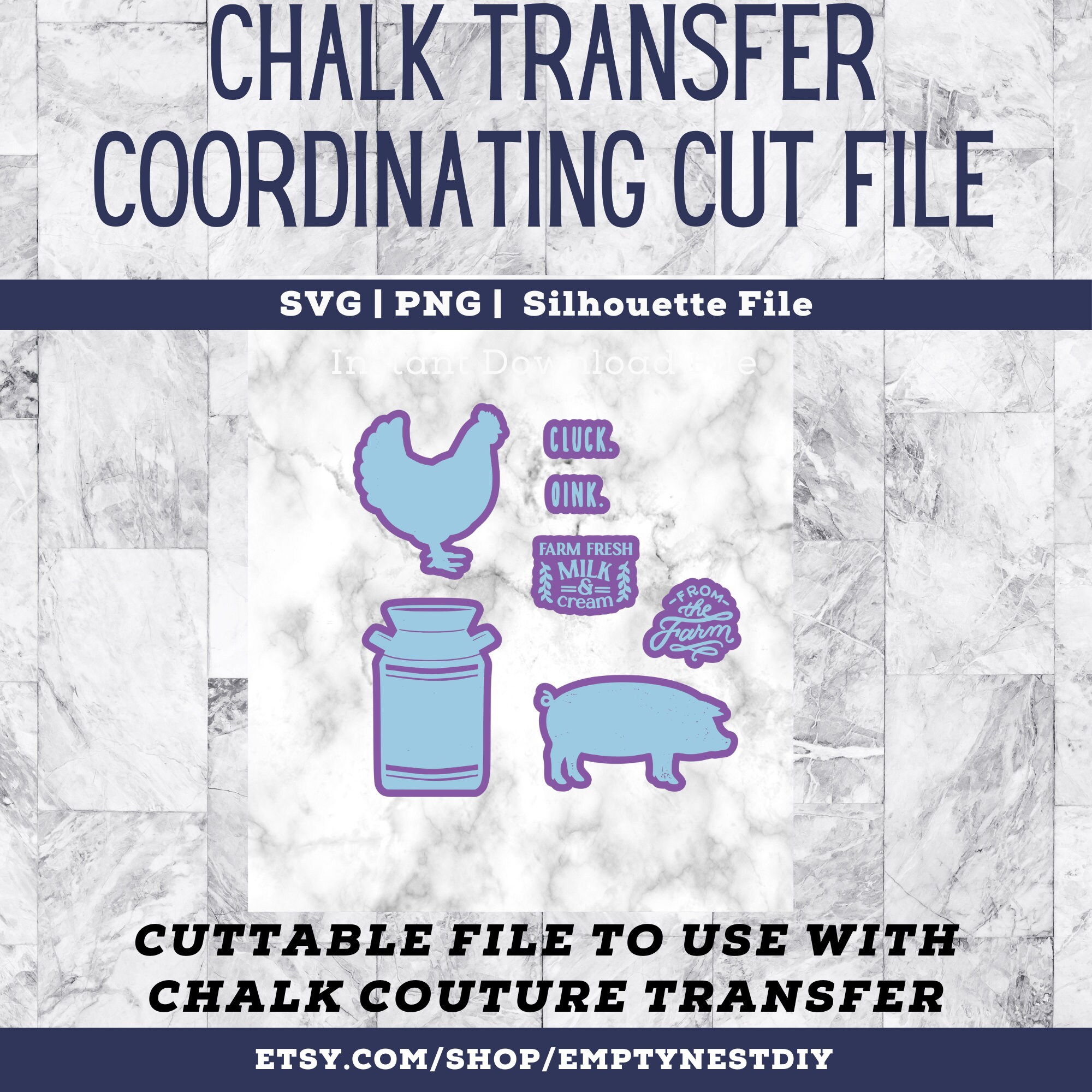 Best Way to Store Chalk Couture Transfers, Empty Nest DIY