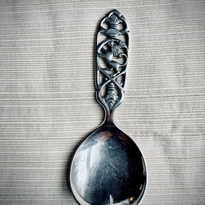 Antique Norwegian Silver Spoon - Etsy