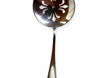 Vintage Concord Silver Co Sterling Silver Bon Bon Spoon, 1925 Old Hampshire Pattern