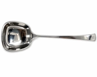 Antique Towle Craftsman Sterling Silver Cream Ladle, 1932 Art Deco Serving Spoon