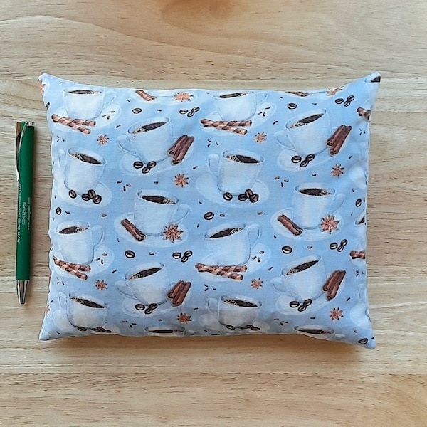 Coffee Print Corn Bag Heating Or Cold Pack 10in. By 8in.