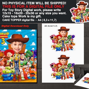 Personalisierte Woody Toy Story Porträt, Woody Toy Story, kundenspezifische Woody Karikatur, Woody glücklich, Toy Story Karikatur, Toy Story Cartoon