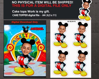 Caricatura de superhéroe personalizada: Retrato de caricatura personalizado (descarga digital)