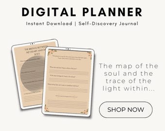 Heart Return Planner • Daily Spiritual Journal (Digital Download)