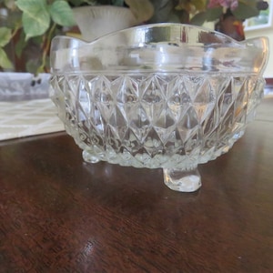 Avitra Hand Cut Lead Crystal Candy Dish Made In Poland