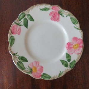 Bread Plate Desert Rose