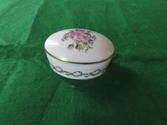 Limoges Porcelain Trinket Box - image 1