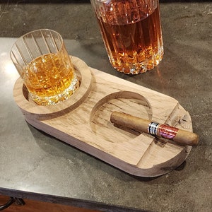 Whiskey and Cigar Trays Digital Files (.crv, .svg and .ai)