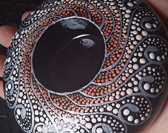 Portacandele tealight a spirale tramonto