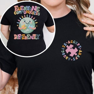 Unique Communication Style Tee, Autism Awareness Shirt for Teachers, Comfortable Autism Shirt, Autism Advocacy Tee