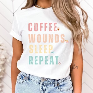 Wound nurse, nurse t-shirt, Wound care nurse shirt, womens shirts, nurse gifts, gifts for her, nursing student, ostomy care nurse