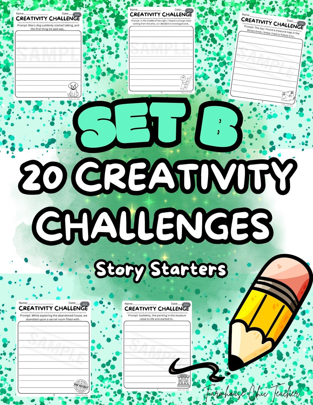 20 Engaging Story Starters, Creativity Challenge, GATE Gifted and ...