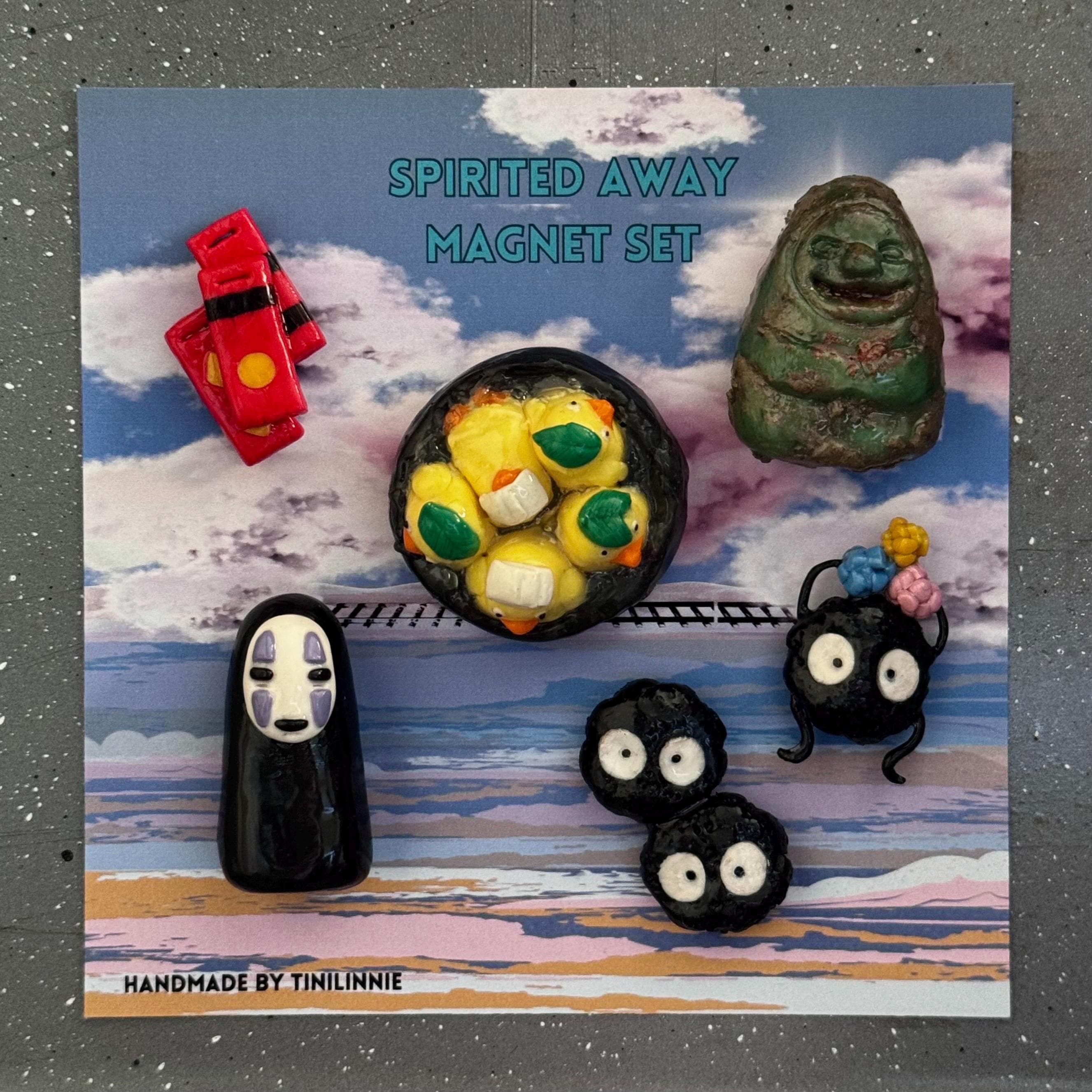 Studio ghibli magnet set - Etsy 日本