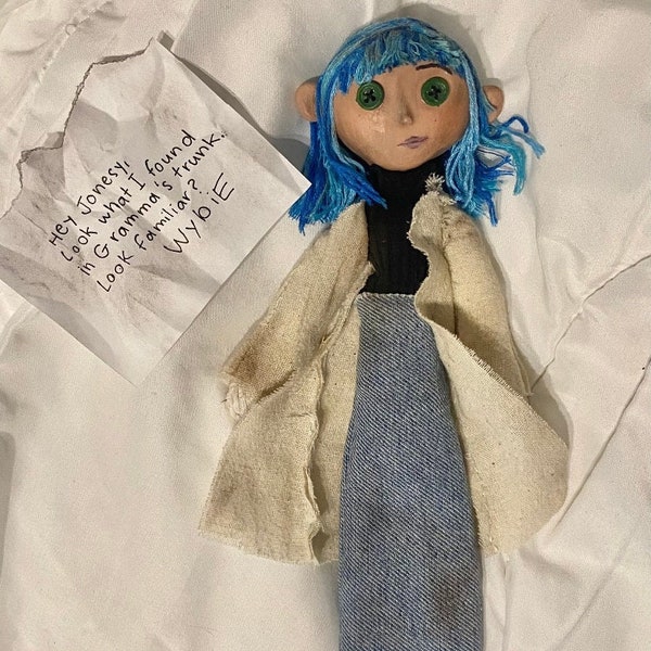 custom coraline mini me dolls (movie style)