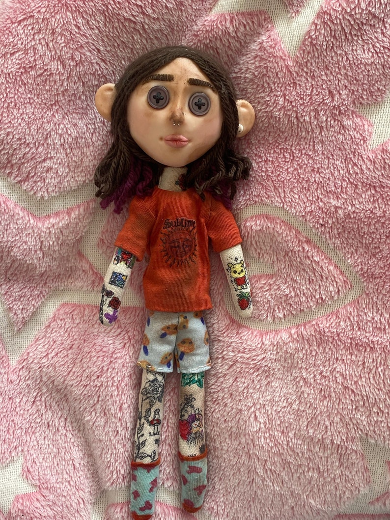 custom mini me coraline doll image 8