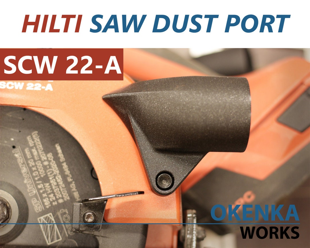 HILTI Circular Saw Enclosed DUST Port for SCW 22A Etsy