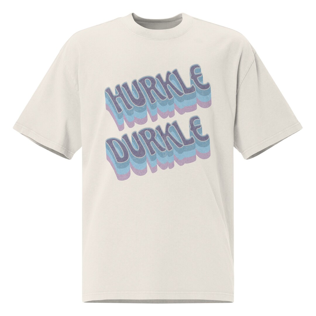 Hurkle Durkle Oversized Faded Sleep Shirt. Scottish Slang for Lounging ...