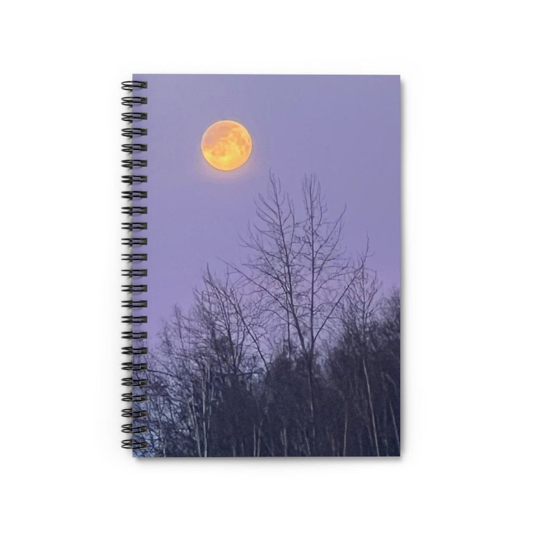 Spiral Notebook Ruled Line - Etsy
