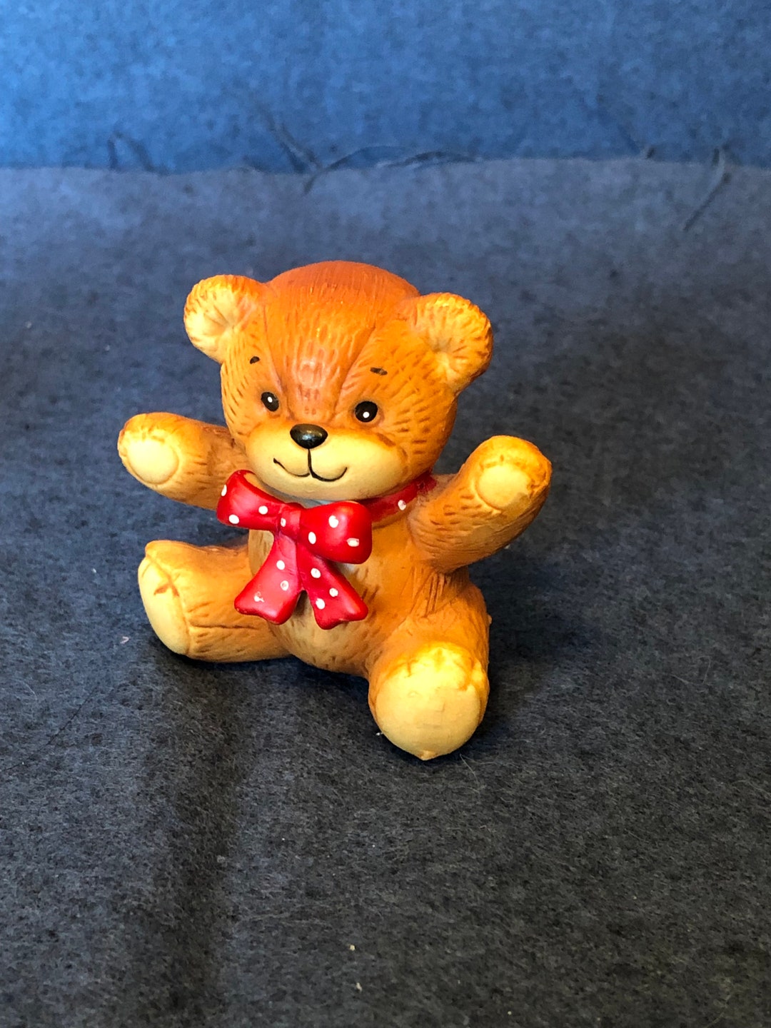 Rigglets Enesco Teddy Bear Figurine Etsy