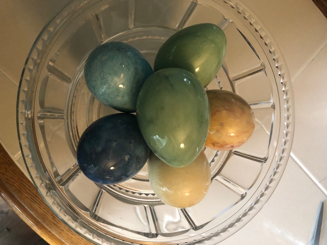 Alabaster Eggs Etsy