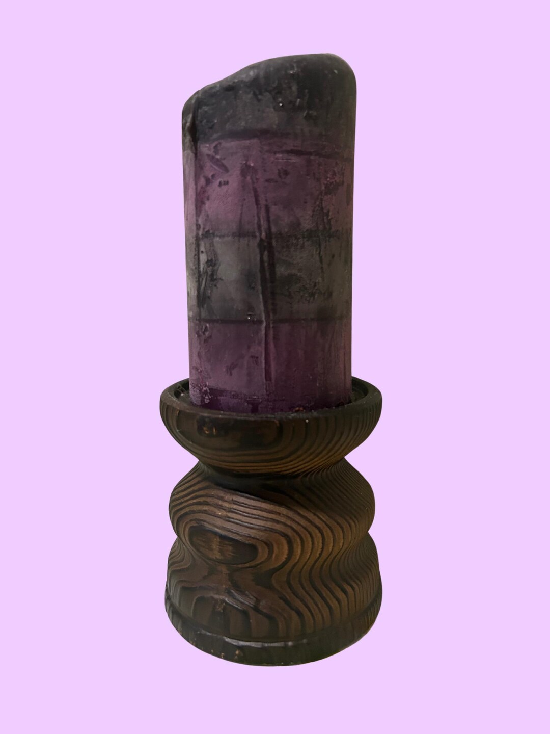 Midcentury Modern Japanese Clay Wooden Candle Riser - Etsy