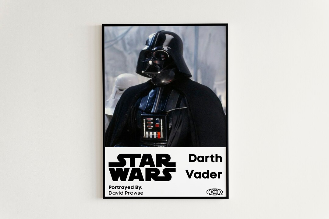 Darth Vader Movie Poster Print Instant Download Star Wars Print Star ...