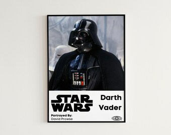 ダース・ベイダーのポスター、スター・ウォーズのポスター