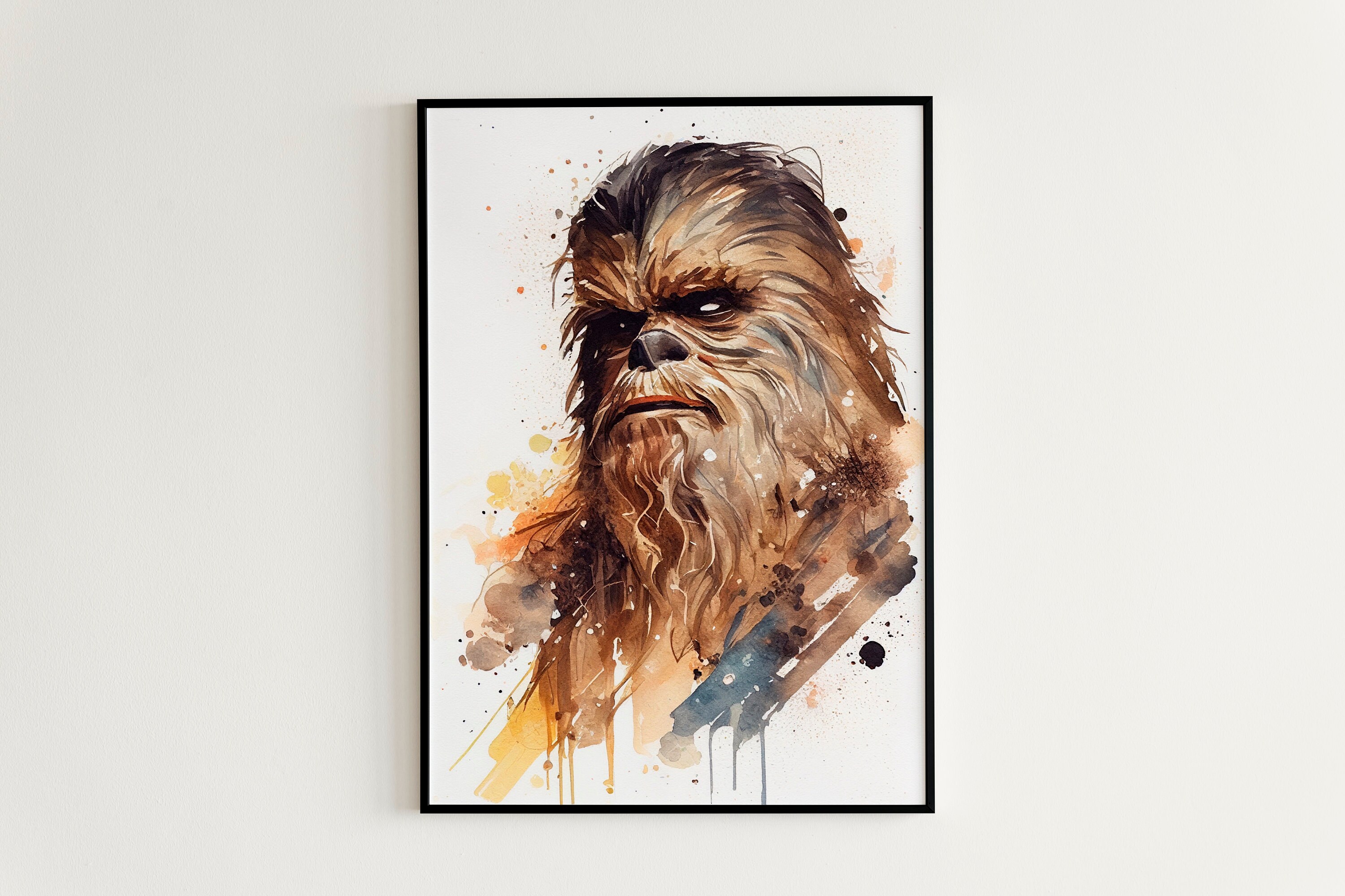 Chewbacca Star Wars Movie Paint By Numbers 