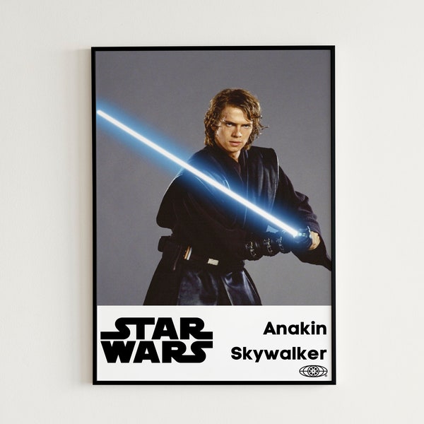 Anakin Skywalker Poster - Etsy
