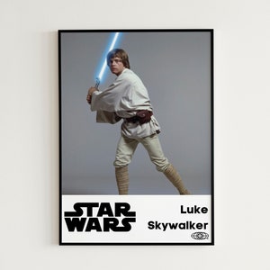SWCJ2025限定　浮世絵アートポスター　ルーク・スカイウォーカー スター・ウォーズ セレブレーション ジャパン2025」浮世絵バッジ