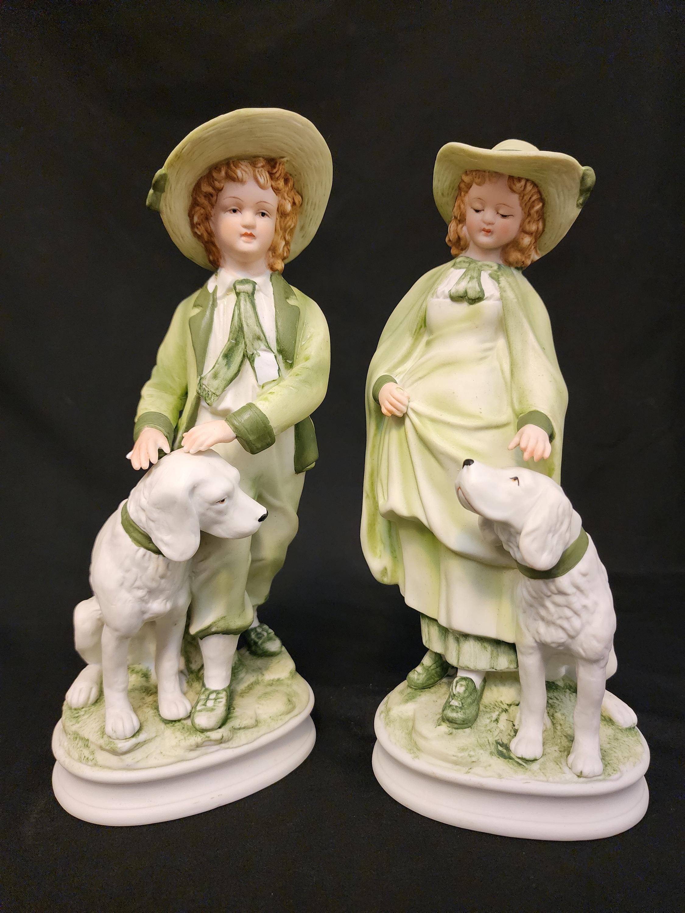 Vintage Andrea by Sadek Girl Figurines - Etsy