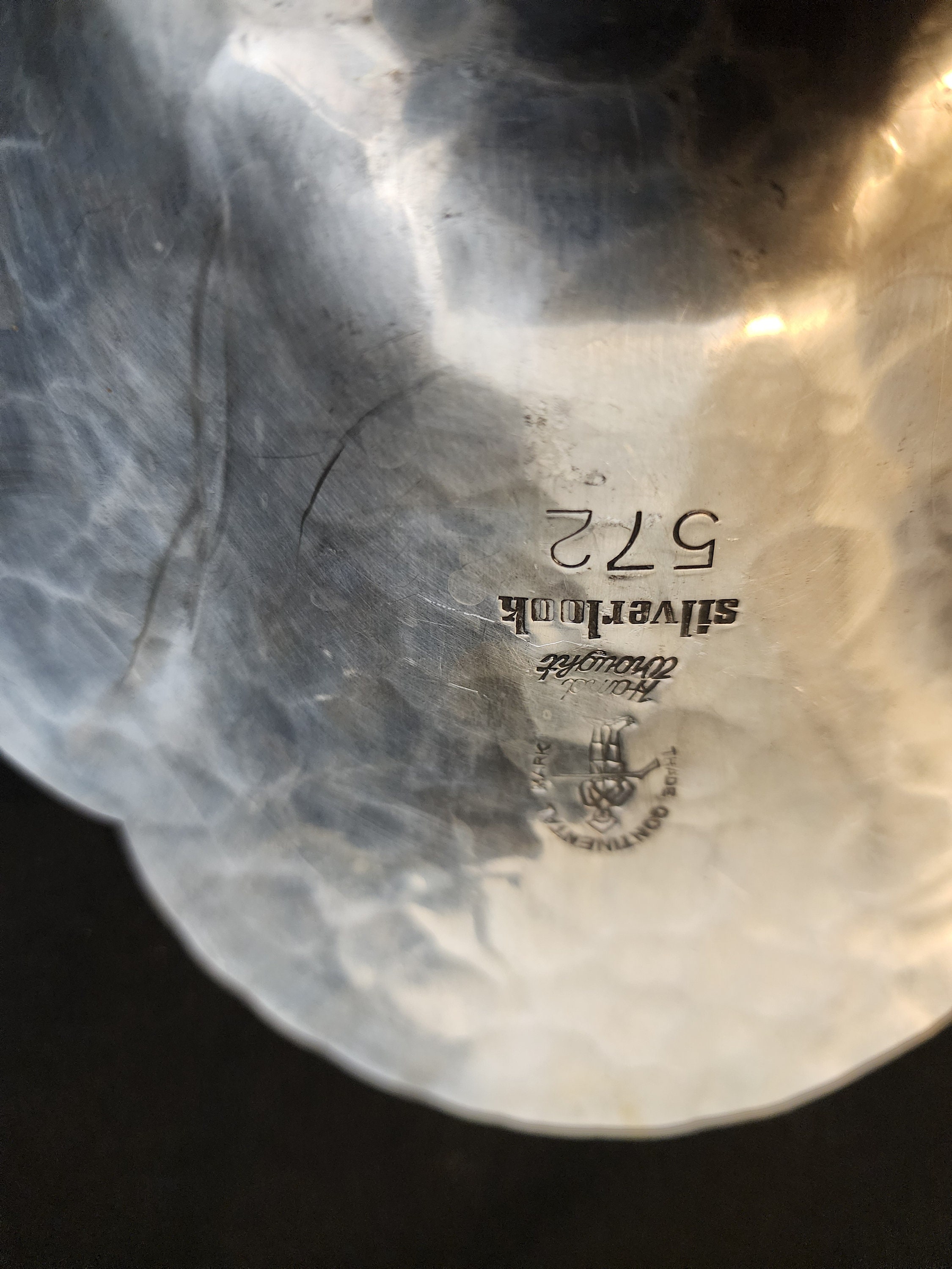 Trade Continental Hand Wrought Aluminum Silverlook 572